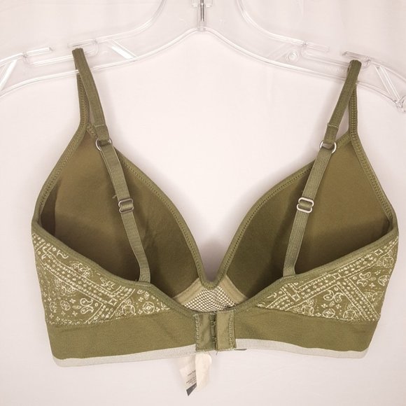 Lucky Brand wireless 34C olive green Bra - Picture 2 of 3